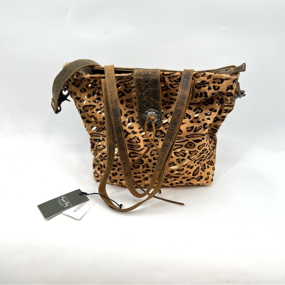 NWT Myra Cowhide Tote/Crossbody Bag - Picture 2 of 6
